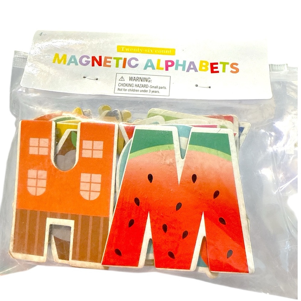 Colorful Magnetic Alphabet Set for Kids